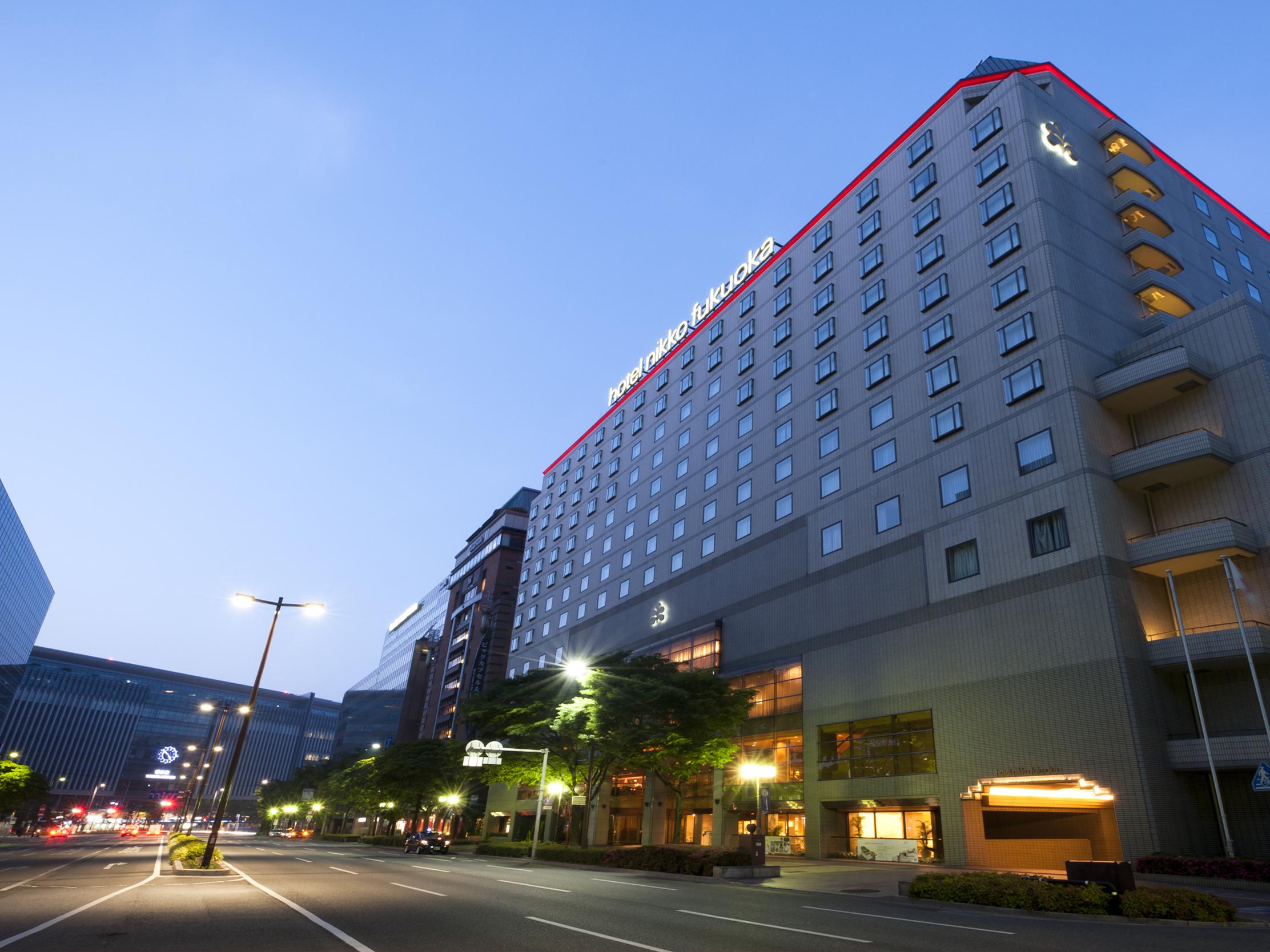 פוקואוקה Hotel Nikko Fukuoka מראה חיצוני תמונה